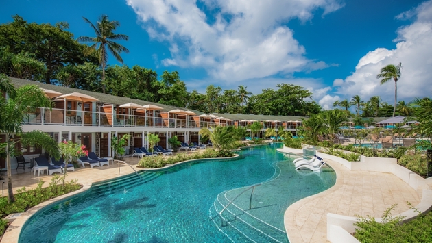 New swim-up rooms now open at Sandals Halcyon Beach Resort